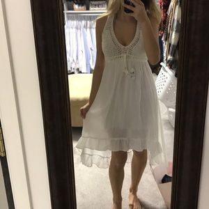 Crochet High Low Dress